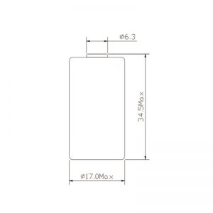 cr123a battery size