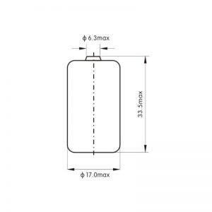 batteries cr17335 size